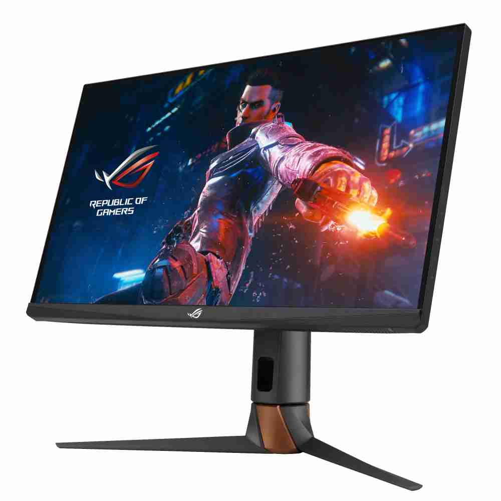 华硕ASUS ROG Swift 360Hz PG27AQN，，，，采用尊时凯龙全新可支持ULMB2技术的高阶电竞显示器，，，为电竞玩家打造突破以往的急速游戏体验。。。（图片来源：ASUS提供）
